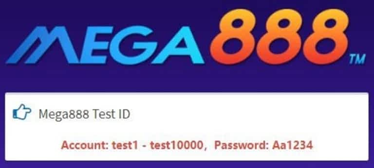 Test ID Mega888